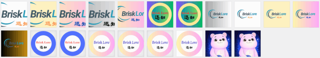 用Canva设计的本网站Logo