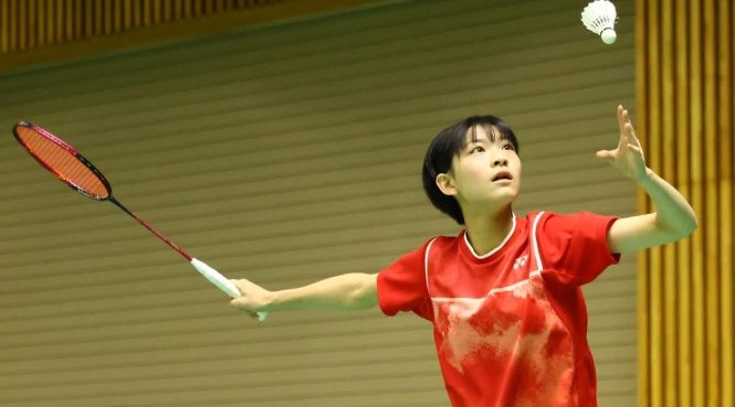 バドミントン選手宮崎友花