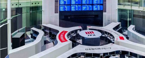 东京证券交易所（JPX）的内部景象